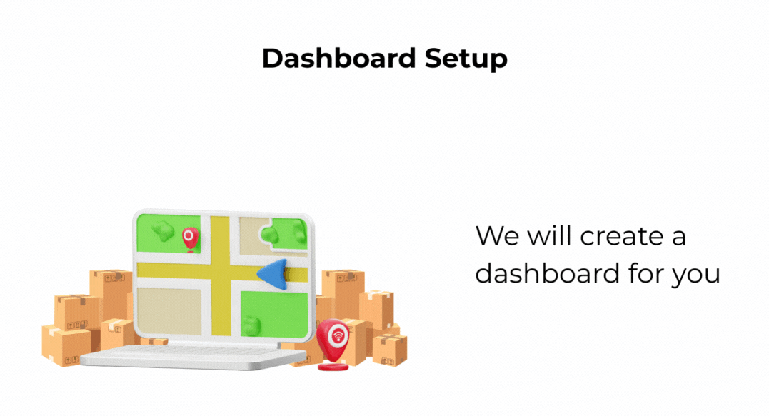 Sendit logistics dashboard interface