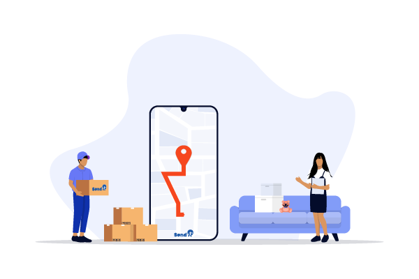 Warehouse staff packing e-commerce orders